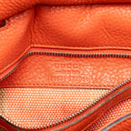 Gucci Small Leather Bamboo Daily Satchel