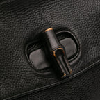 Gucci Small Leather Bamboo Daily Satchel