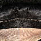 Gucci Small Leather Bamboo Daily Satchel