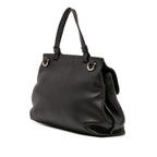 Gucci Small Leather Bamboo Daily Satchel