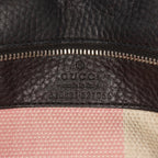 Gucci Small Leather Bamboo Daily Satchel