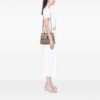 Gucci Small Leather Bamboo Daily Satchel