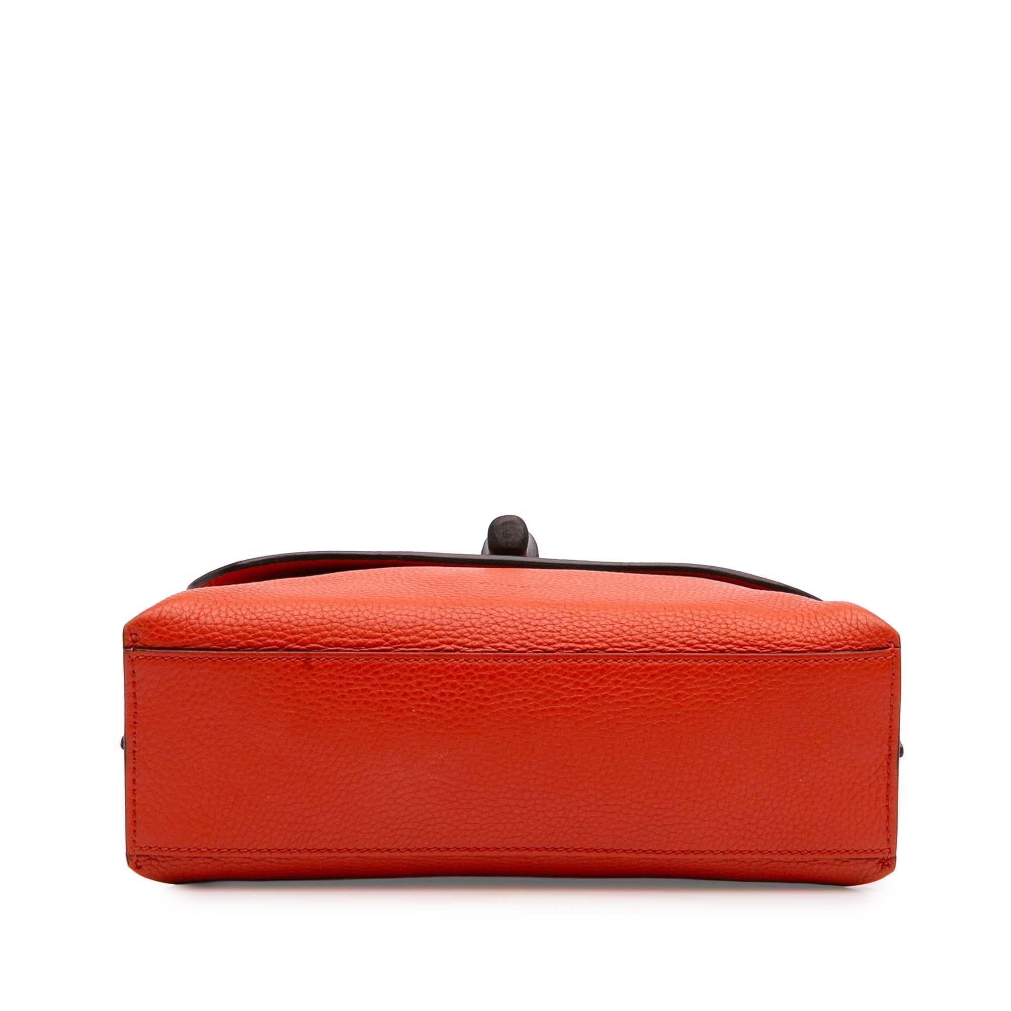 Gucci Small Leather Bamboo Daily Satchel
