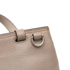 Gucci Small Leather Bamboo Daily Satchel