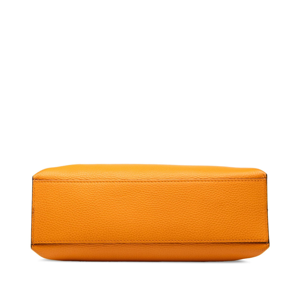 Gucci Small Leather Bamboo Daily Satchel