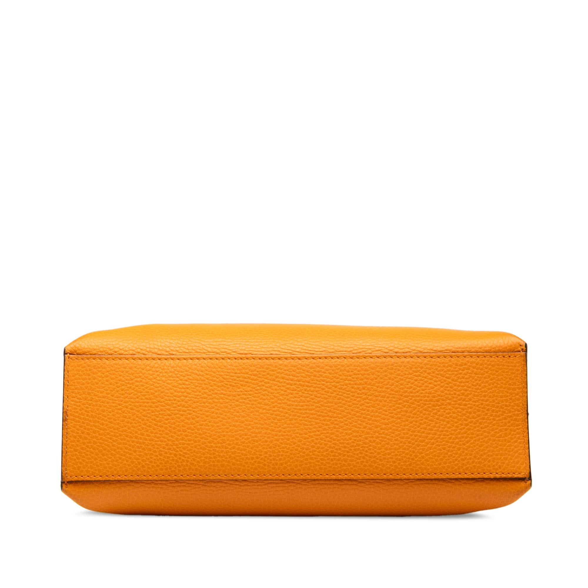 Gucci Small Leather Bamboo Daily Satchel