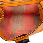 Gucci Small Leather Bamboo Daily Satchel