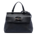 Gucci Small Leather Bamboo Daily Satchel