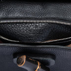 Gucci Small Leather Bamboo Daily Satchel