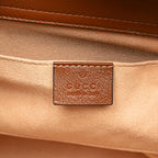 Gucci Small Leather Bamboo Diana Satchel