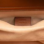 Gucci Small Leather Bamboo Diana Satchel