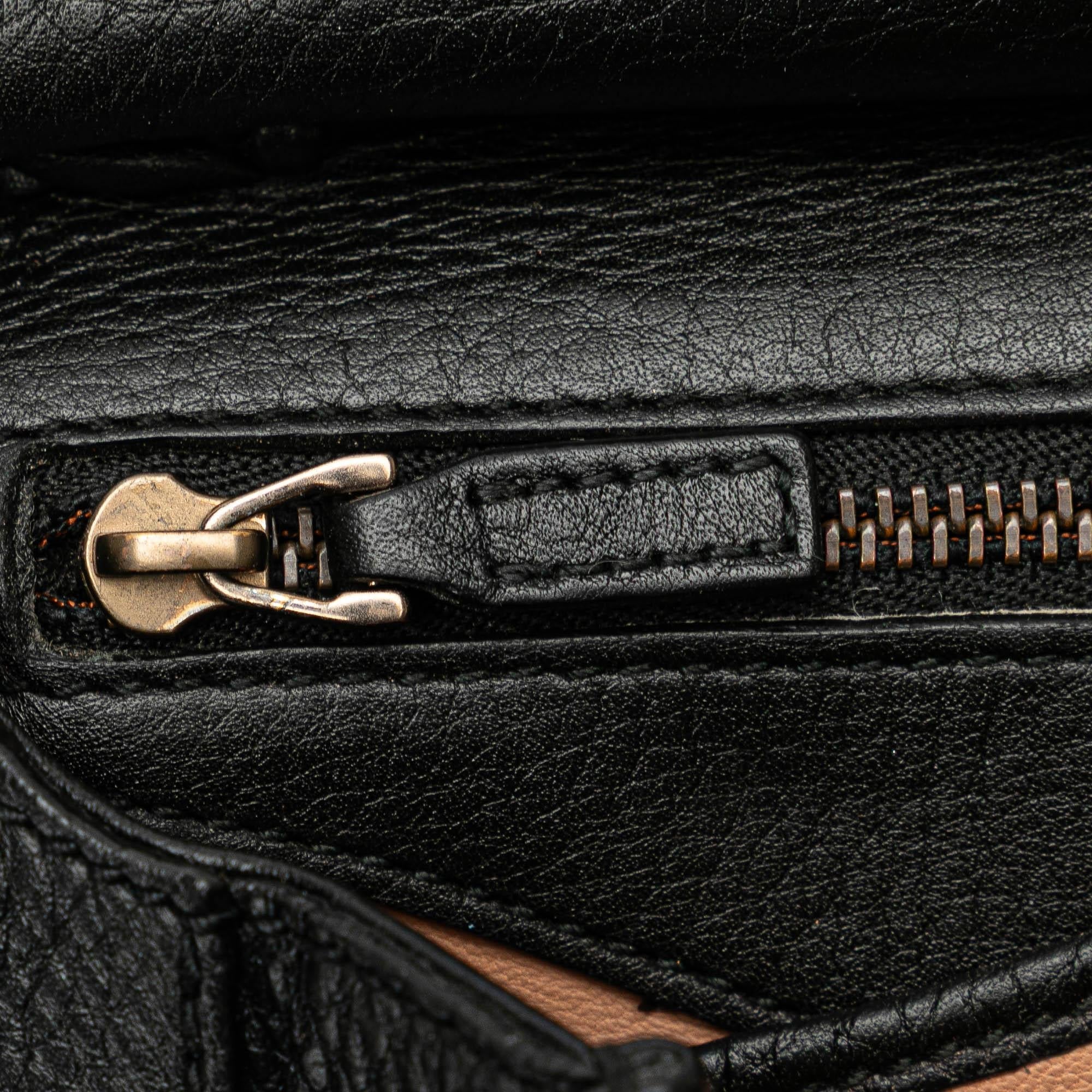 Gucci Small Leather Bamboo Nouveau Fringe Crossbody