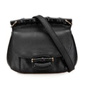 Gucci Small Leather Bamboo Nouveau Fringe Crossbody