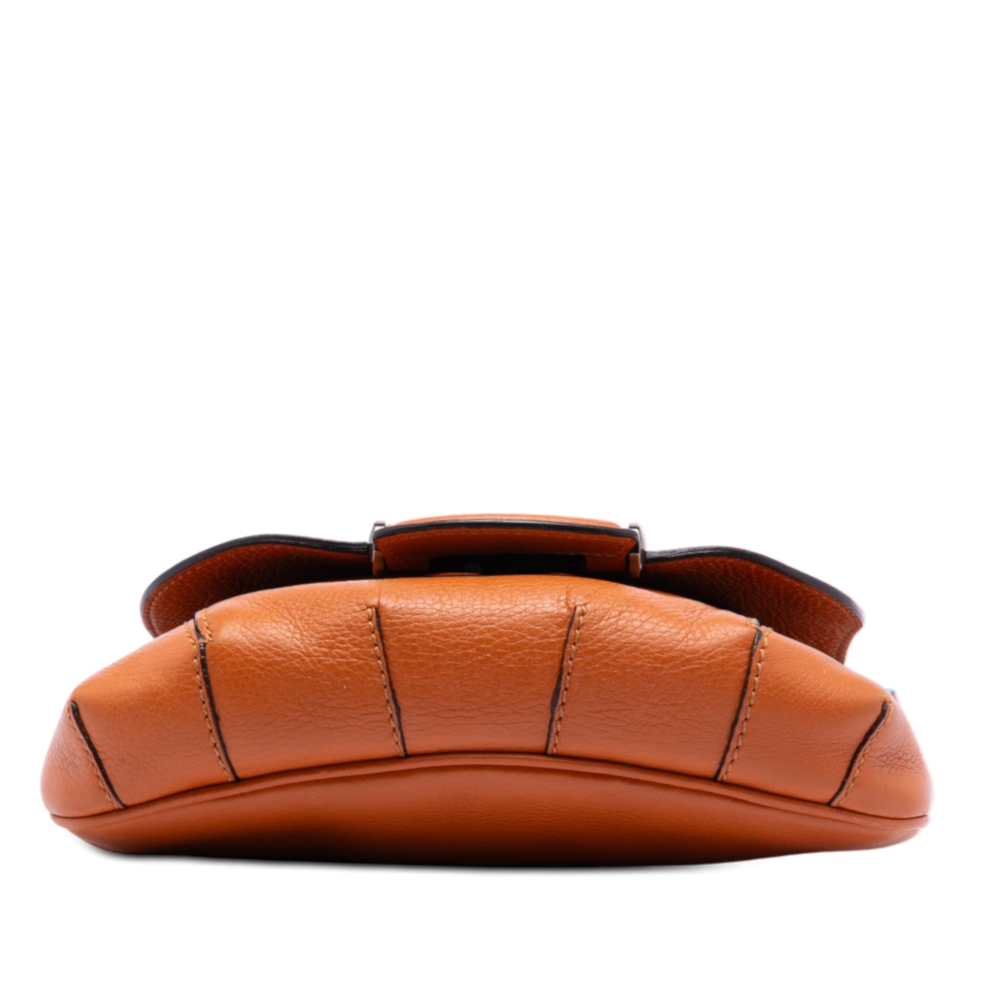Gucci Small Leather Bamboo Nouveau Fringe Crossbody