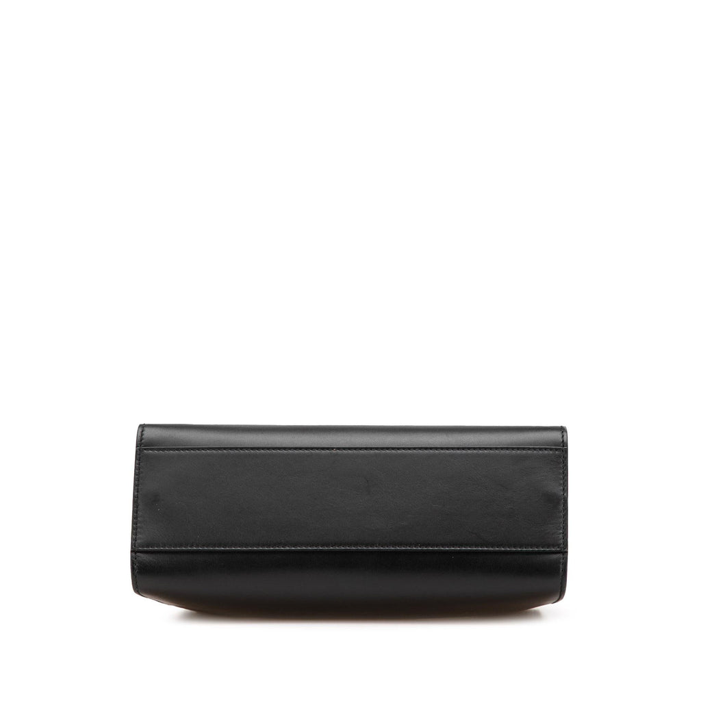 Gucci Small Leather Bamboo Nymphaea Satchel