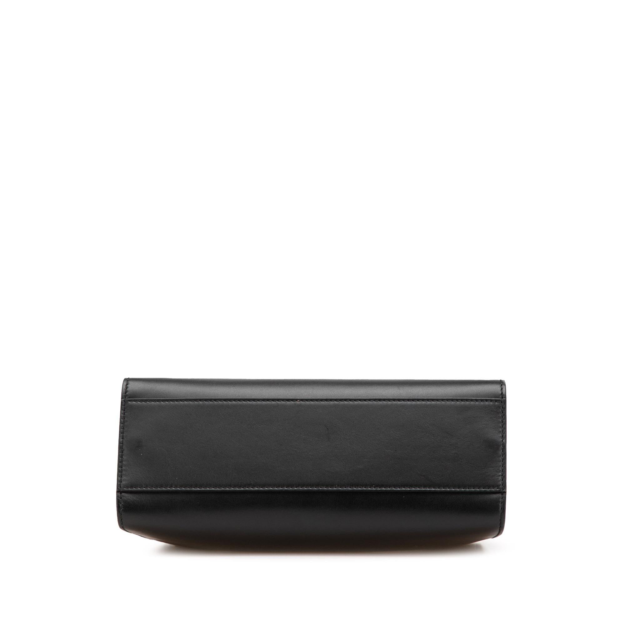 Gucci Small Leather Bamboo Nymphaea Satchel