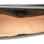 Gucci Small Leather Bamboo Nymphaea Satchel