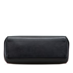 Gucci Small Leather Bamboo Nymphaea Satchel