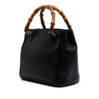 Gucci Small Leather Bamboo Satchel