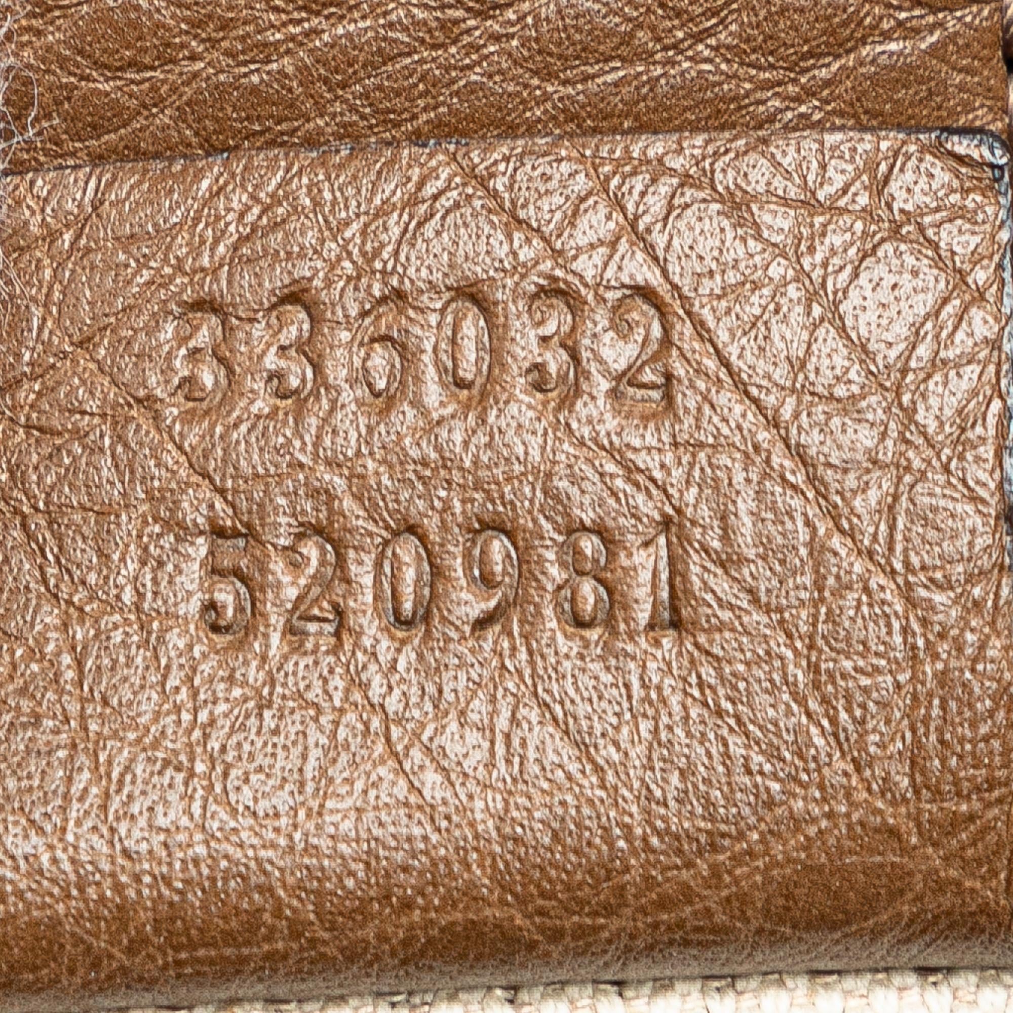 Gucci Small Leather Bamboo Shopper Satchel (SHG-qXAgyf)