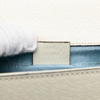 Gucci Small Leather Bee Star Padlock Crossbody