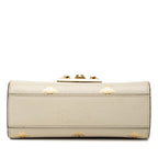 Gucci Small Leather Bee Star Padlock Crossbody