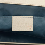 Gucci Small Leather Bee Star Padlock Crossbody