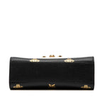 Gucci Small Leather Bee Star Padlock Crossbody