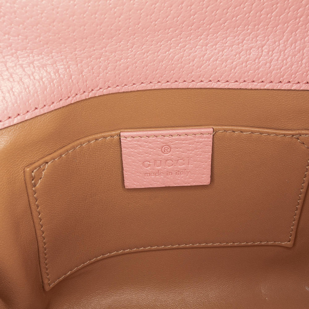 Gucci Small Leather Berry Print Padlock Crossbody