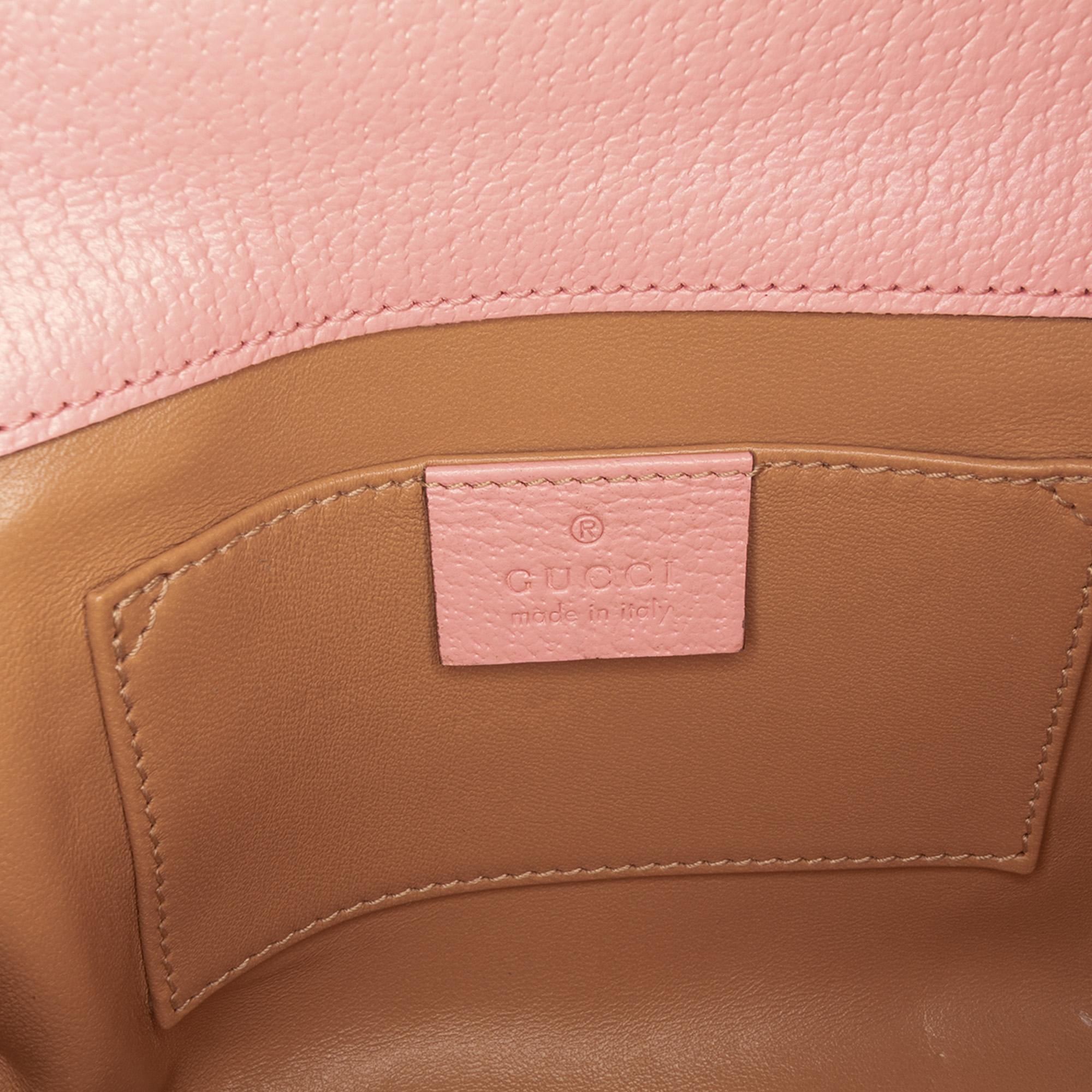 Gucci Small Leather Berry Print Padlock Crossbody