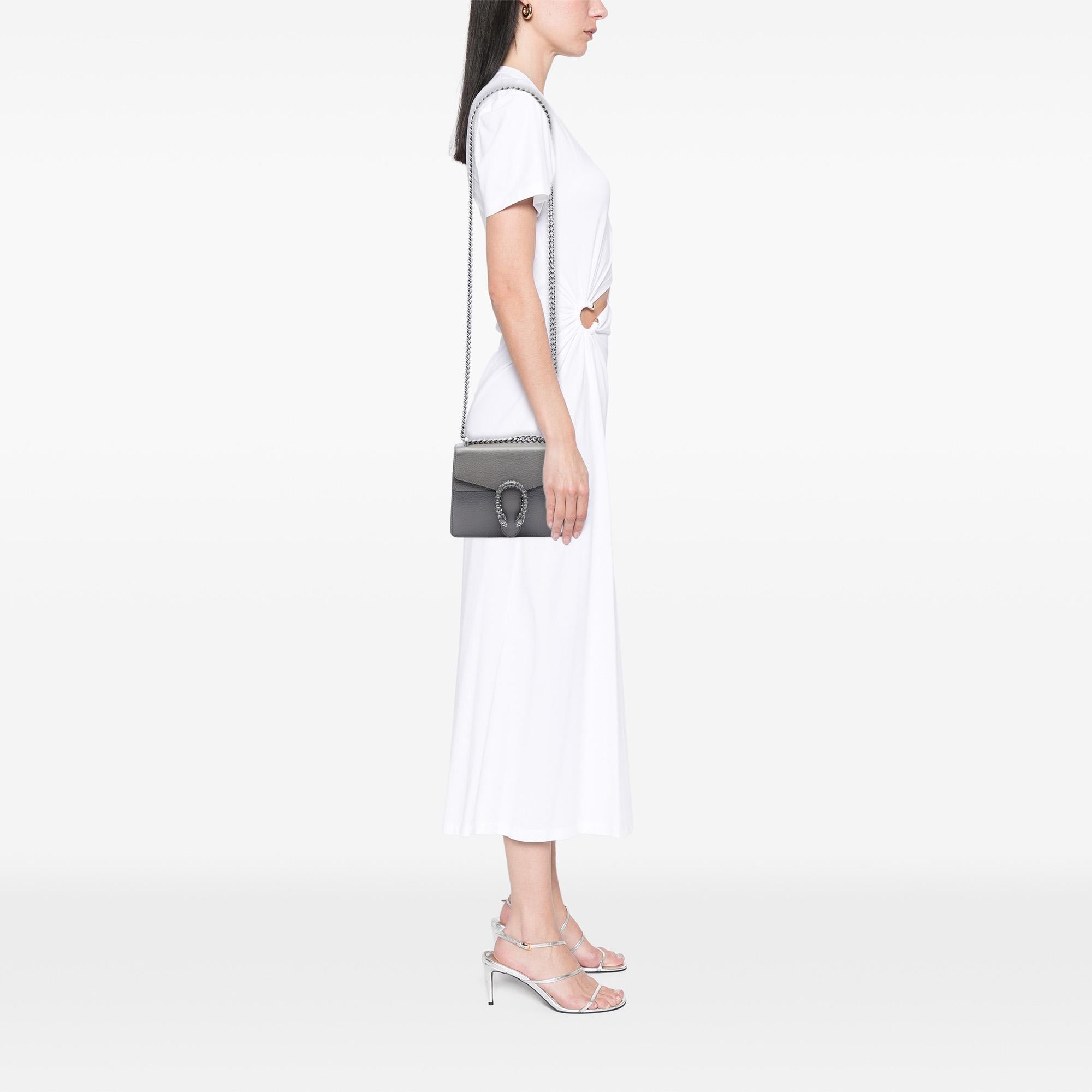 Gucci Small Leather Dionysus Crossbody