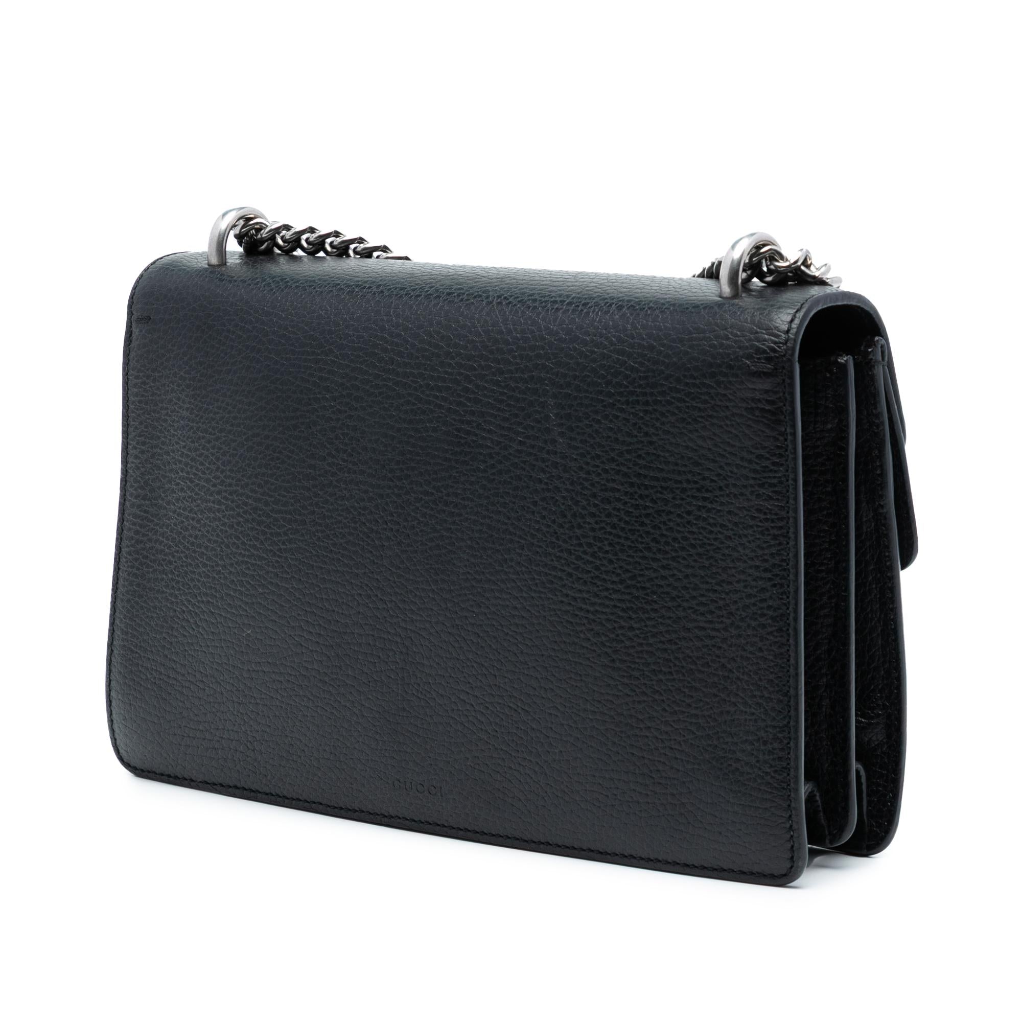 Gucci Small Leather Dionysus Shoulder Bag