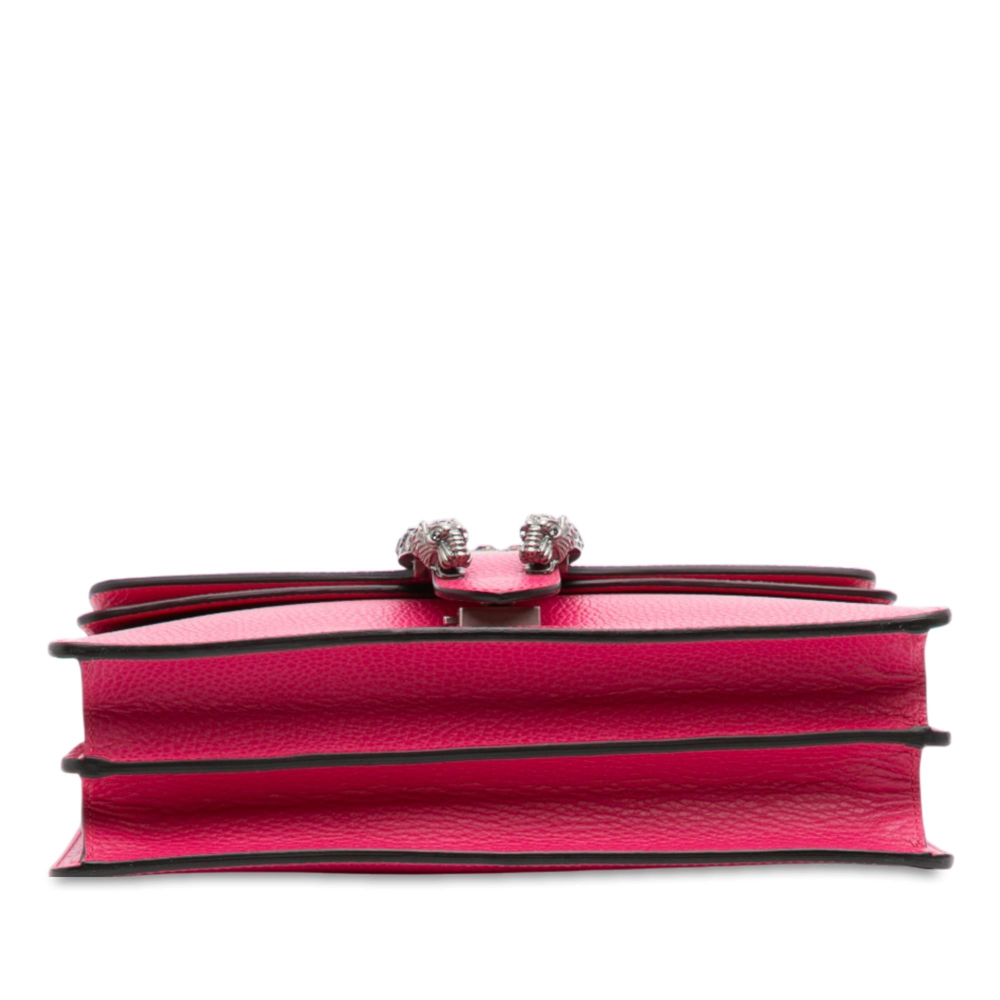 Gucci Small Leather Dionysus Shoulder Bag