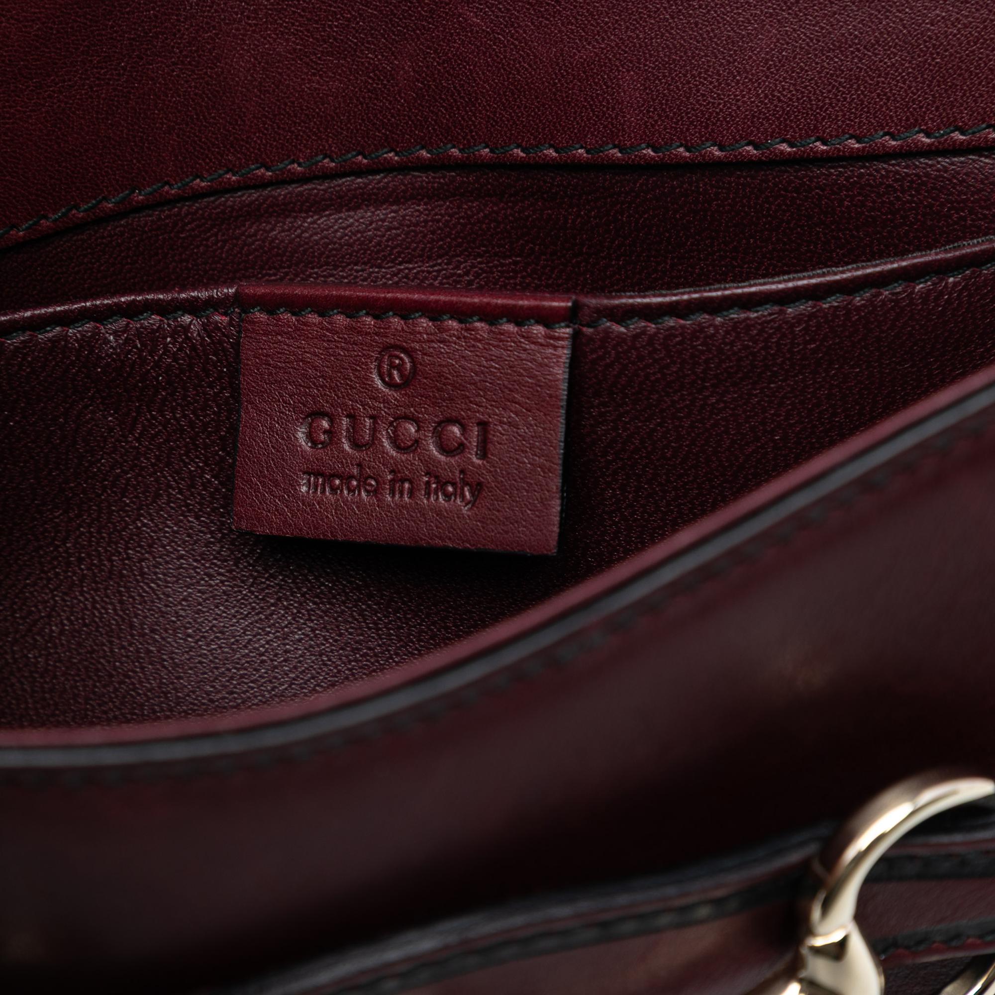 Gucci Small Leather Emily Crossbody