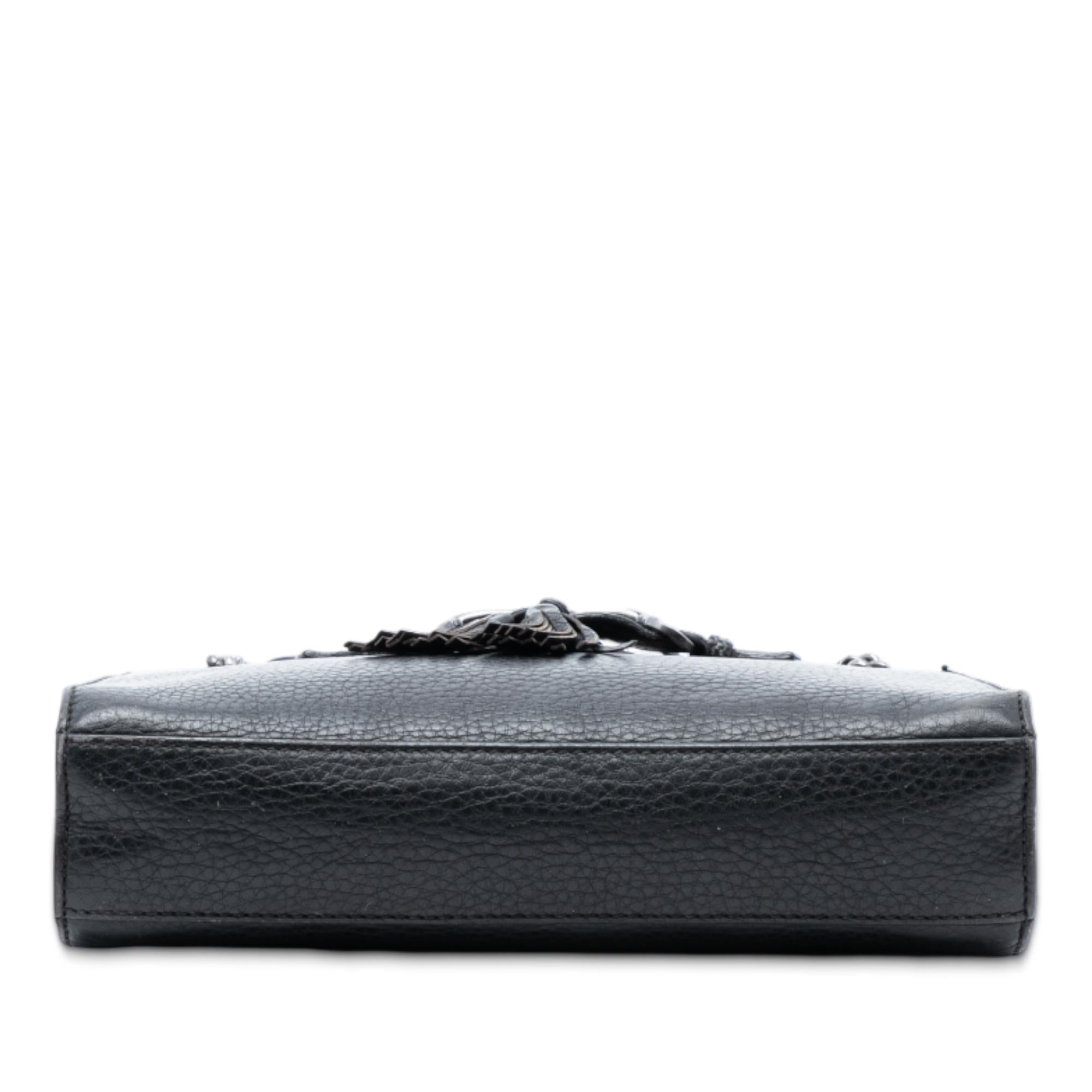 Gucci Small Leather Emily Shoulder Bag