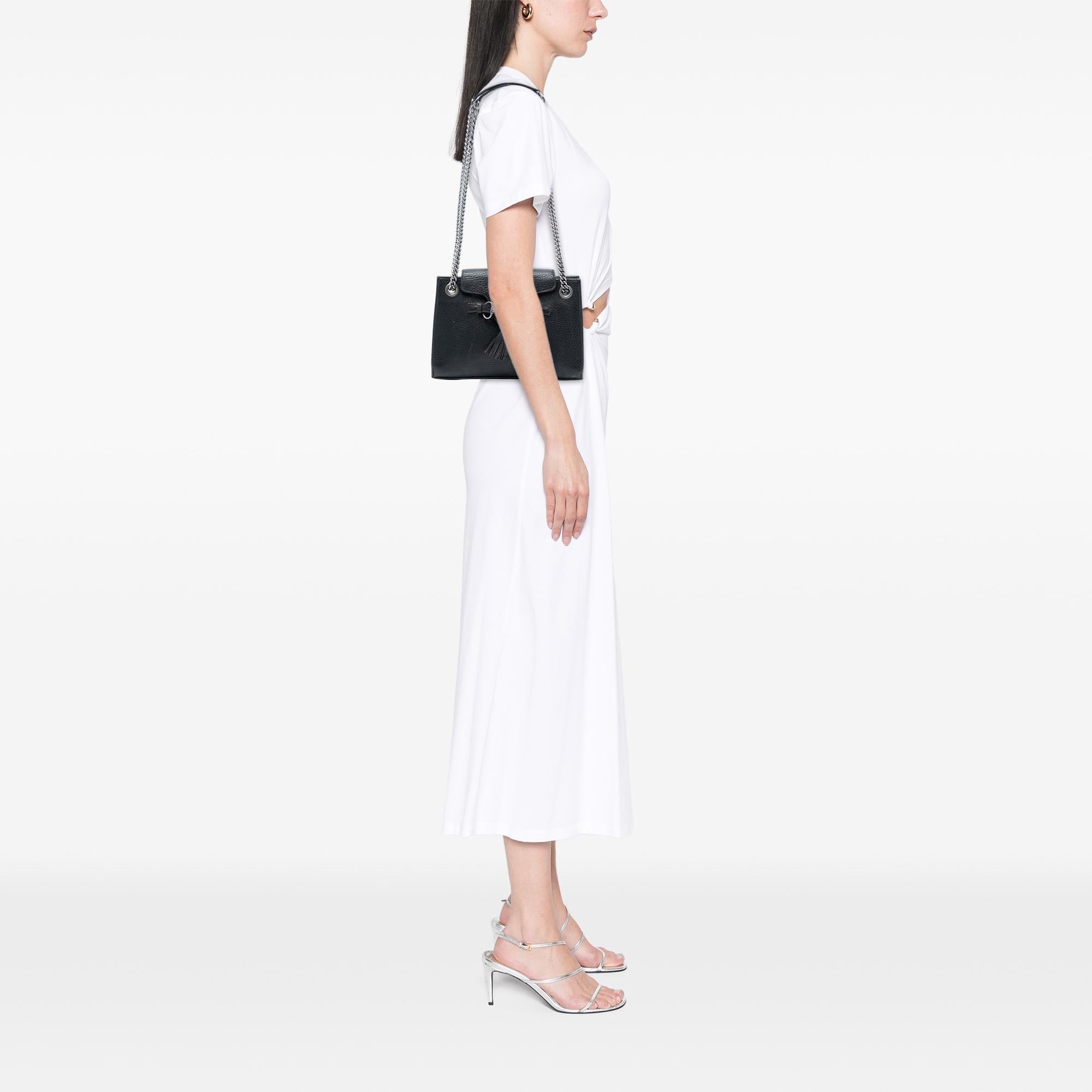 Gucci Small Leather Emily Shoulder Bag