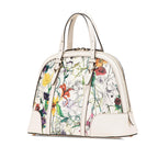 Gucci Small Leather Flora Nice Dome Satchel