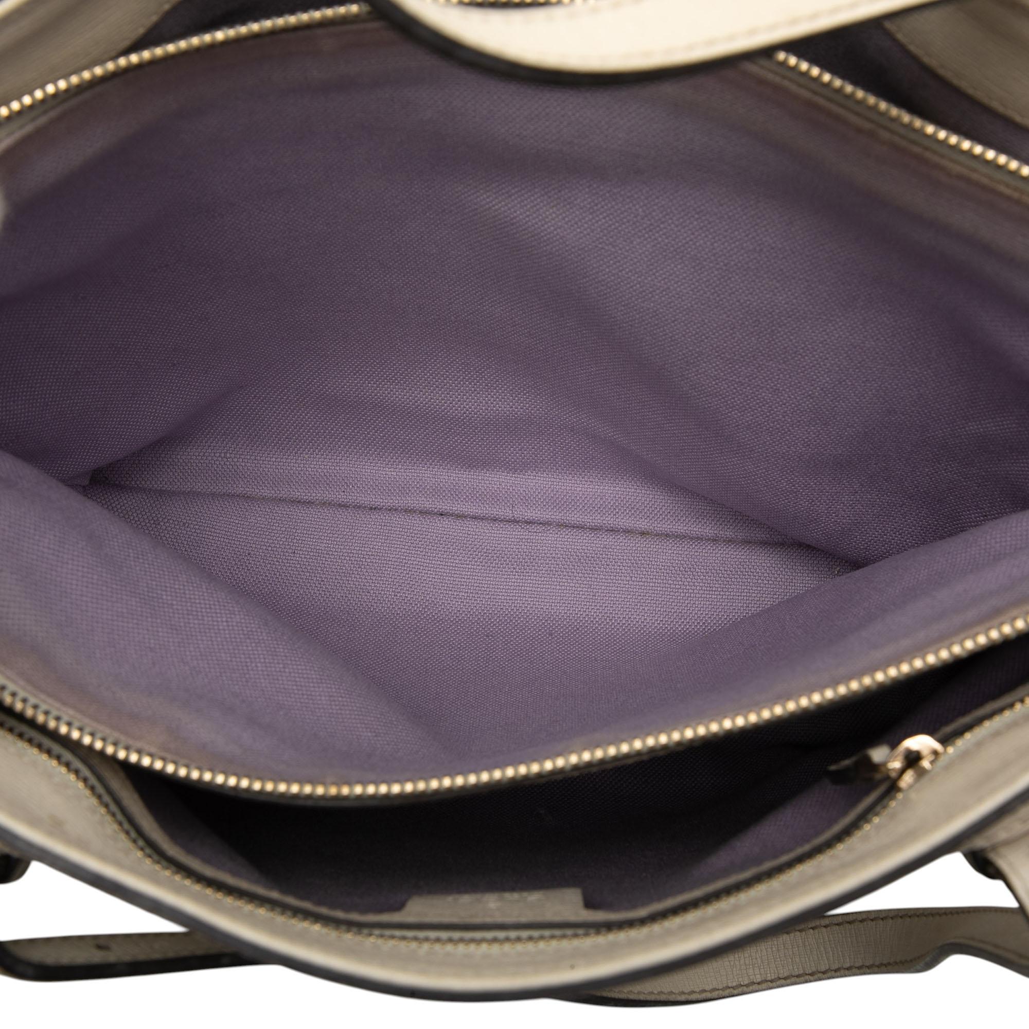 Gucci Small Leather Flora Nice Tote