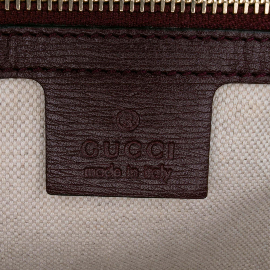 Gucci Small Leather Heartbeat Nice Dome Satchel