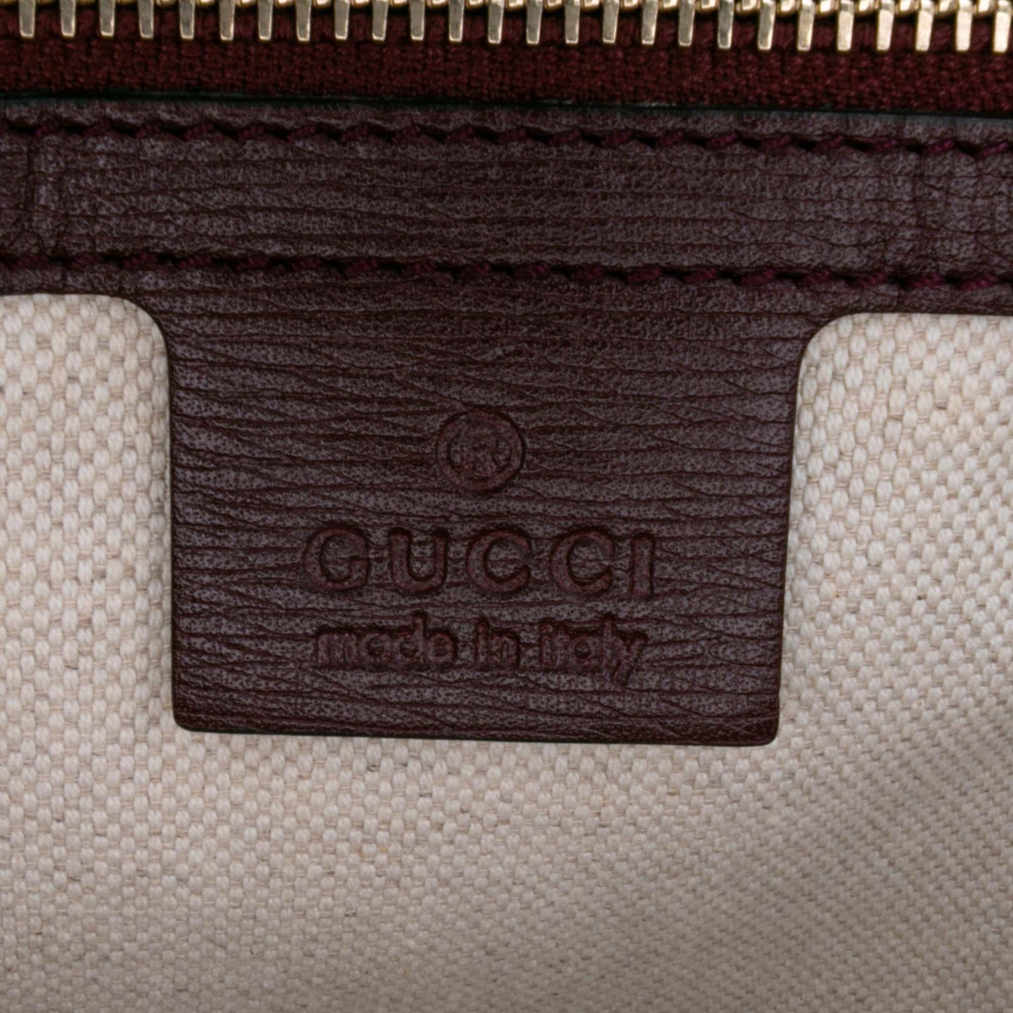 Gucci Small Leather Heartbeat Nice Dome Satchel