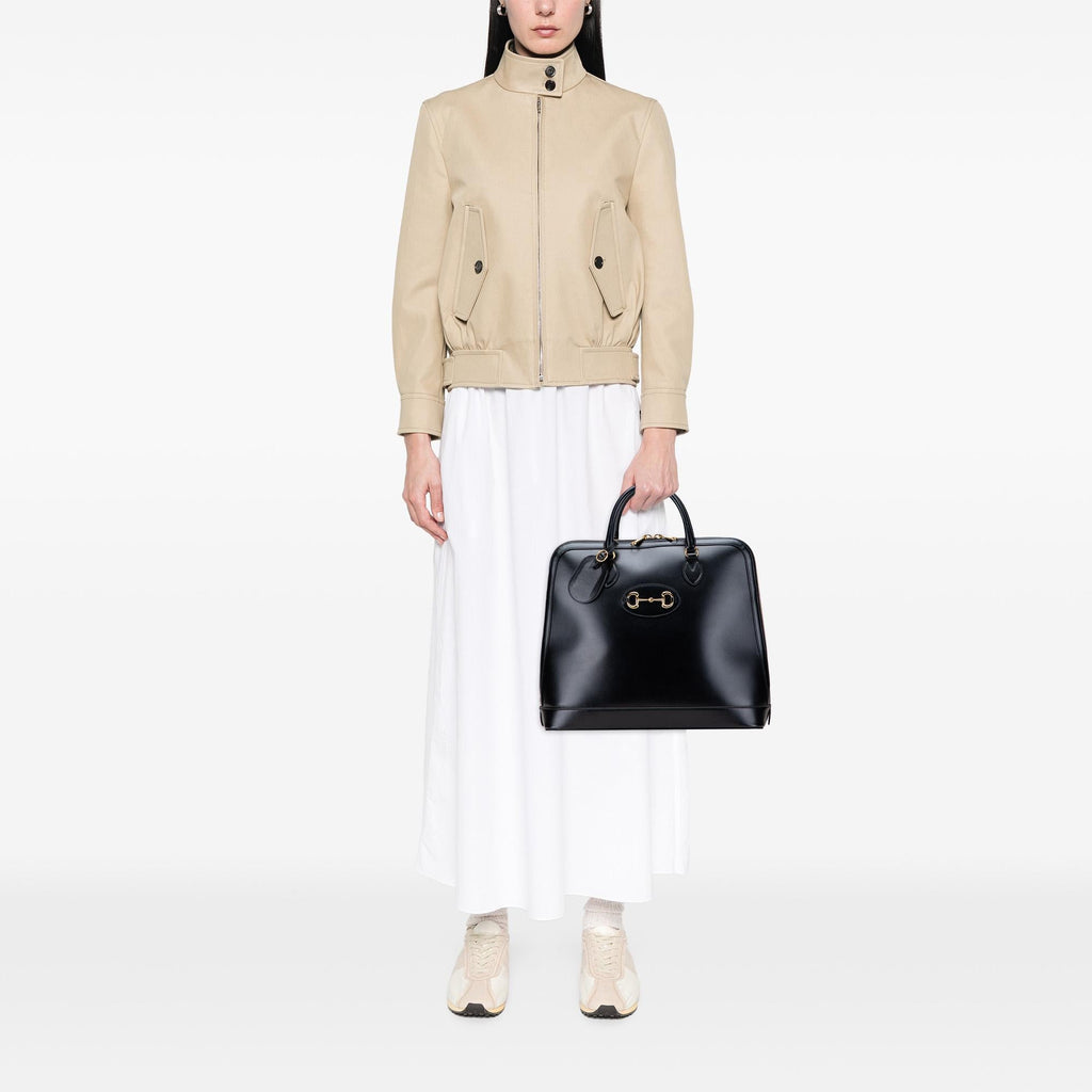 Gucci Small Leather Horsebit 1955 Duffle Bag