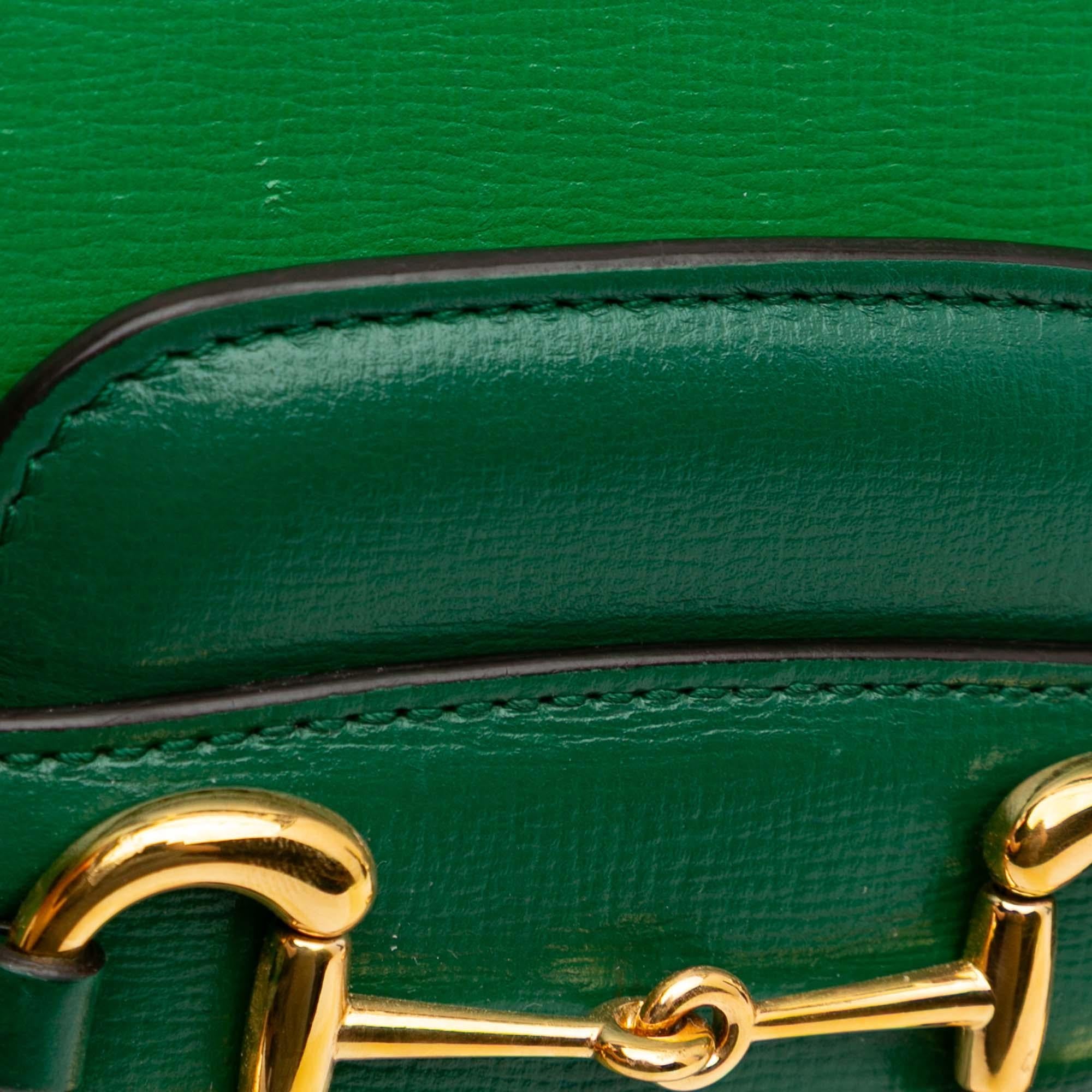 Gucci Small Leather Horsebit 1955 Shoulder Bag