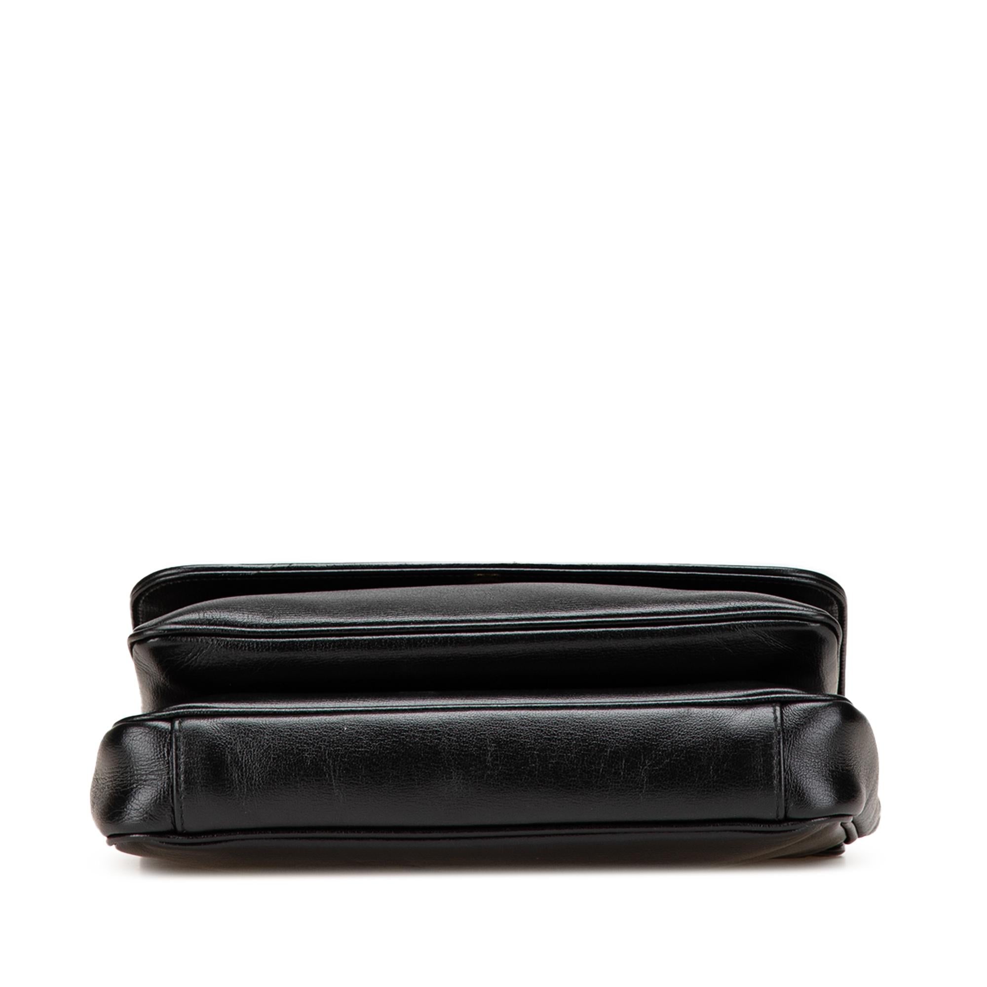 Gucci Small Leather Marina Chain Shoulder Bag