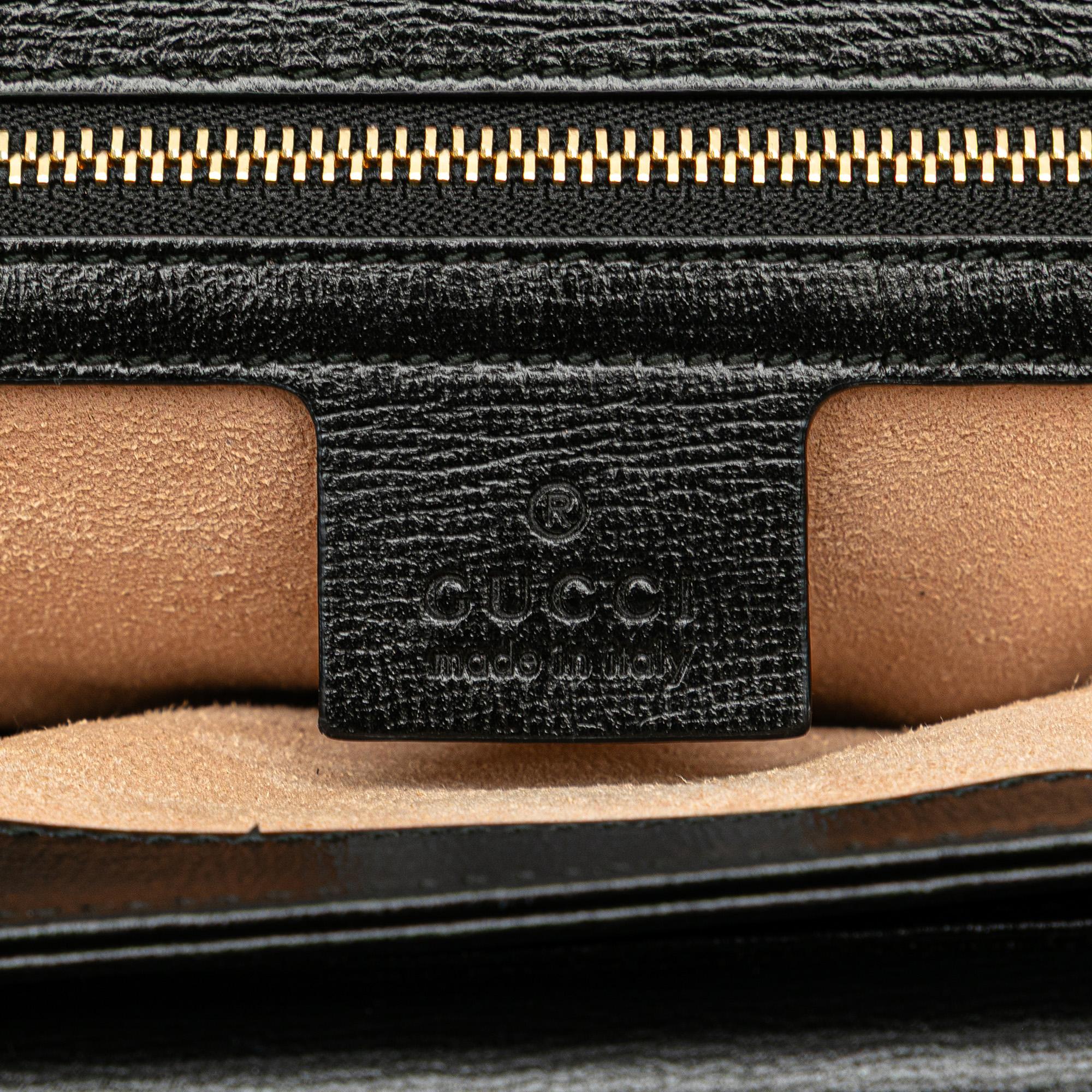 Gucci Small Leather Marina Chain Shoulder Bag