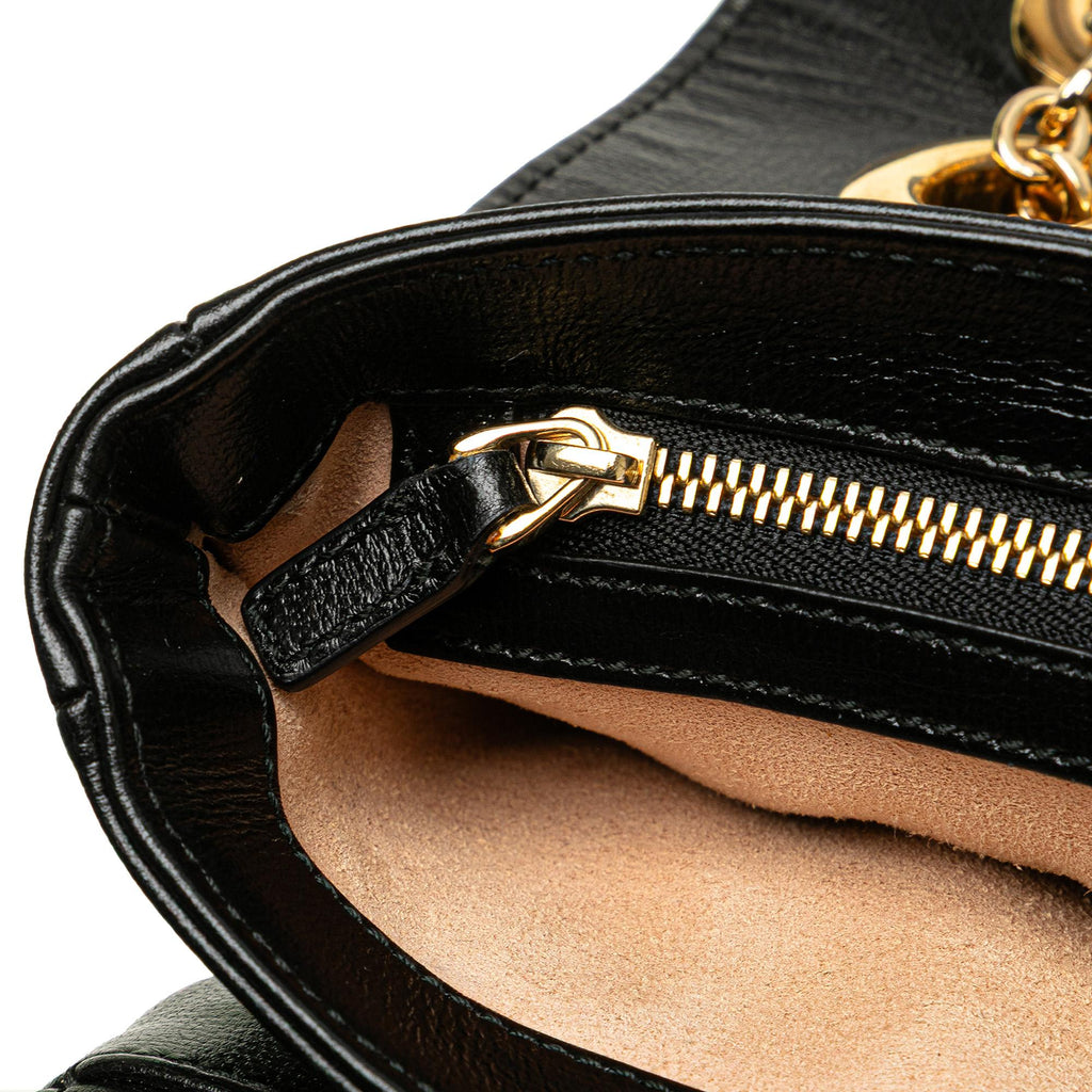 Gucci Small Leather Marina Chain Shoulder Bag