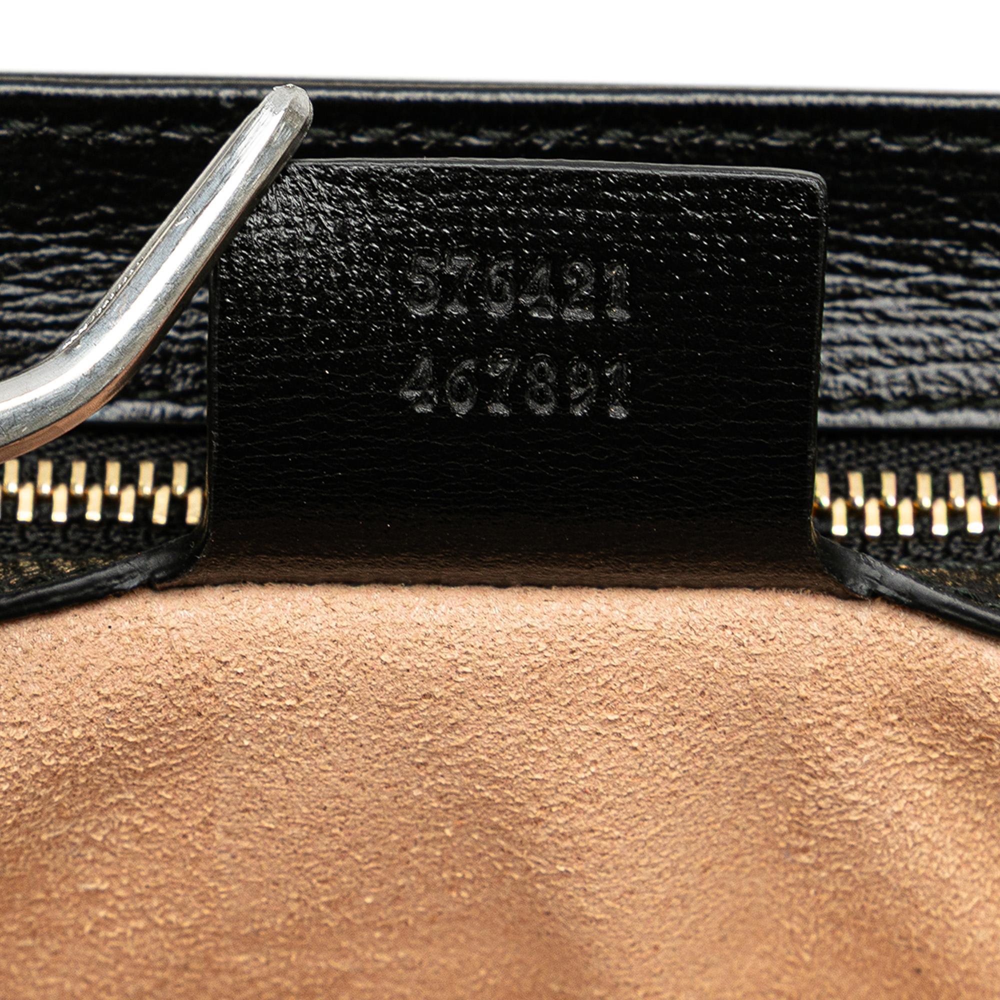 Gucci Small Leather Marina Chain Shoulder Bag
