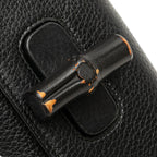 Gucci Small Leather Miss Bamboo Crossbody