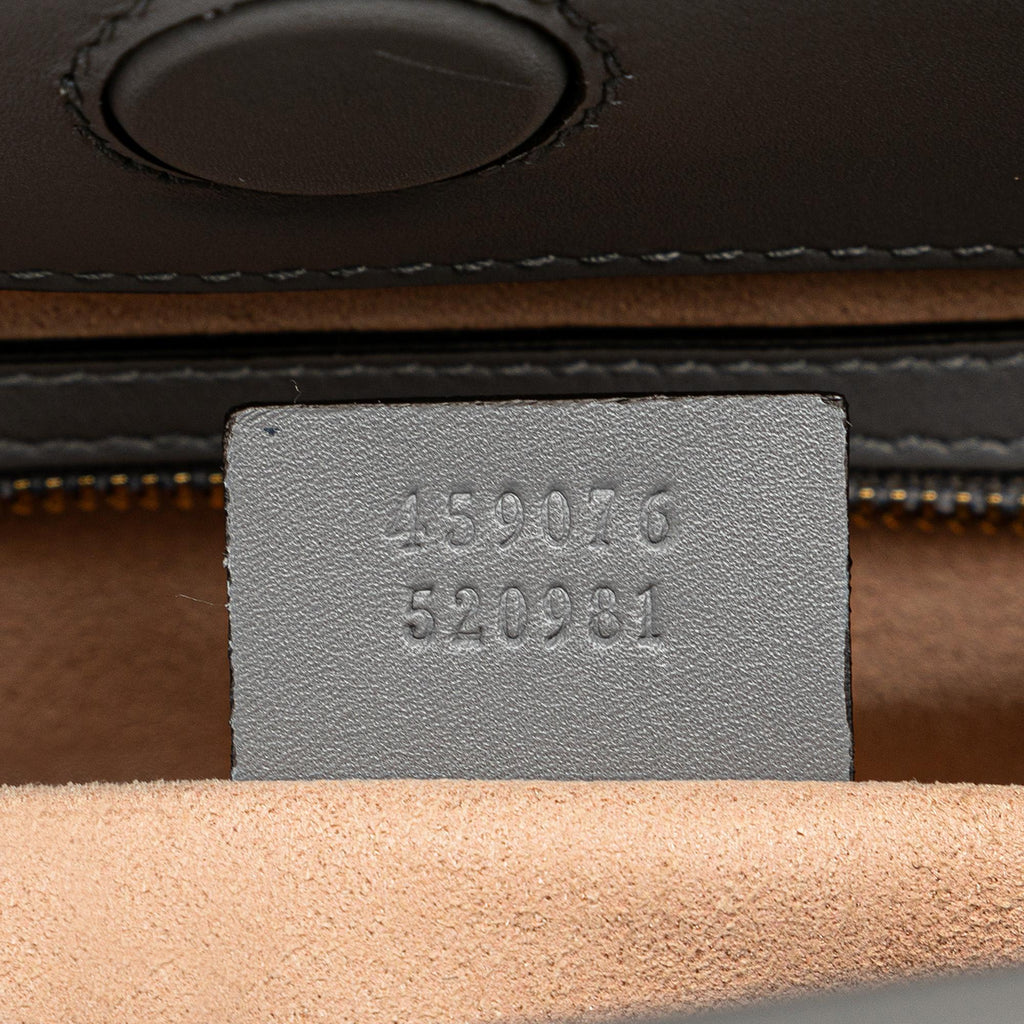 Gucci Small Leather Nymphaea Satchel