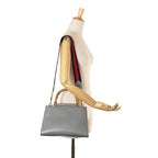 Gucci Small Leather Nymphaea Satchel