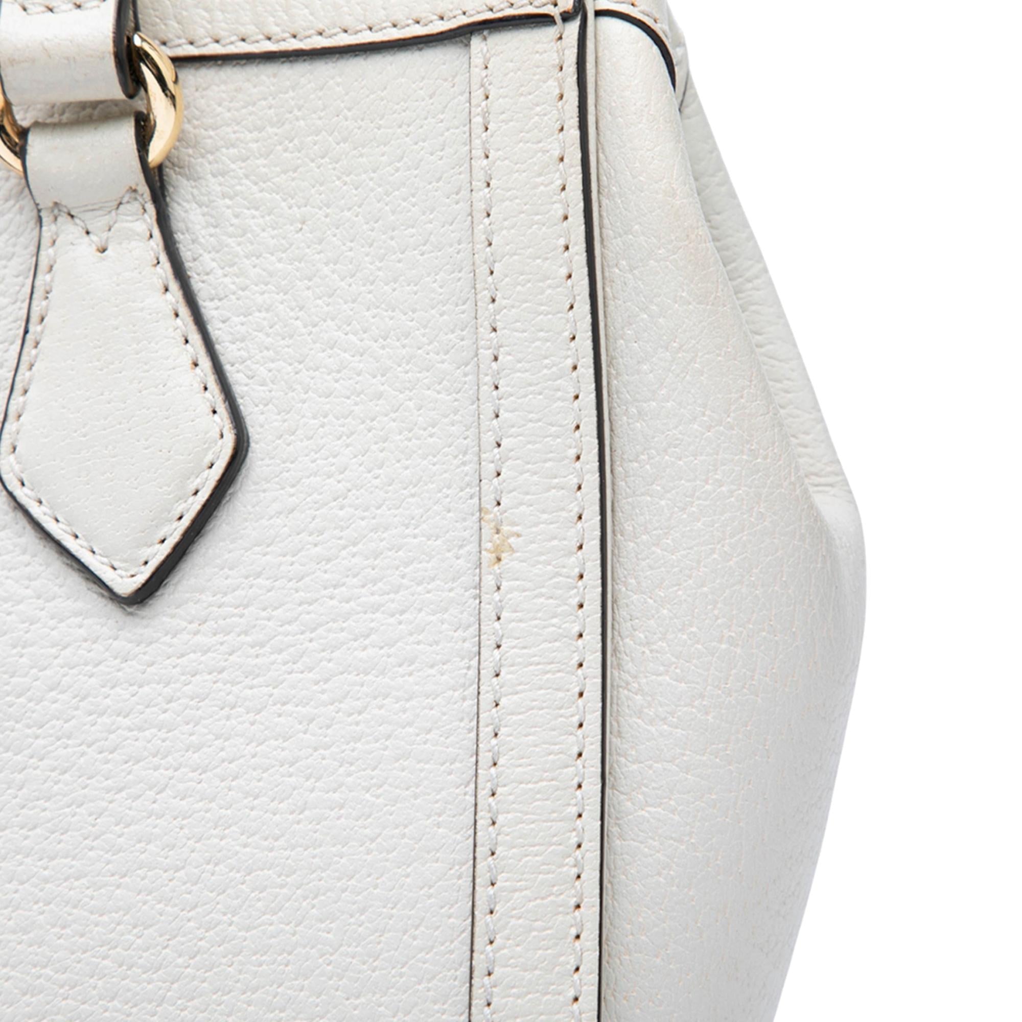 Gucci Small Leather Ophidia Satchel